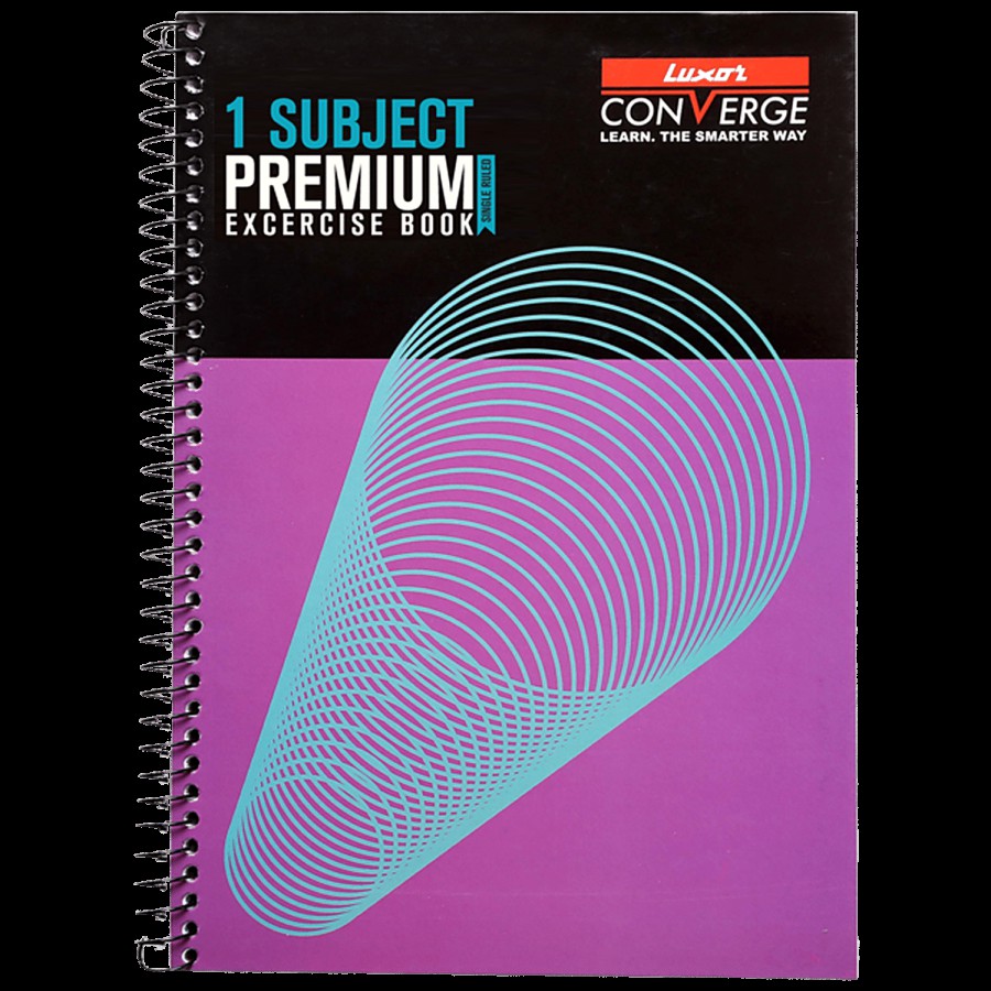 Luxor Spiral Note Book - 1 Subject