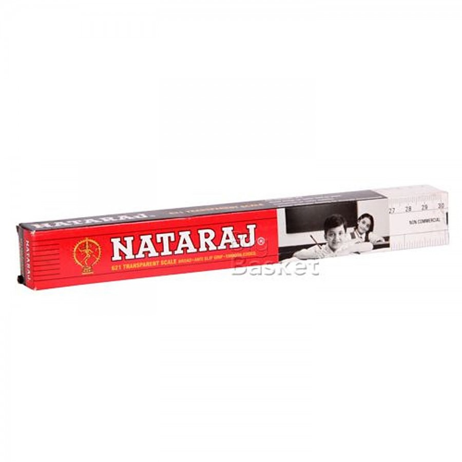 Nataraj Transparent Scale 62 - 30 cms