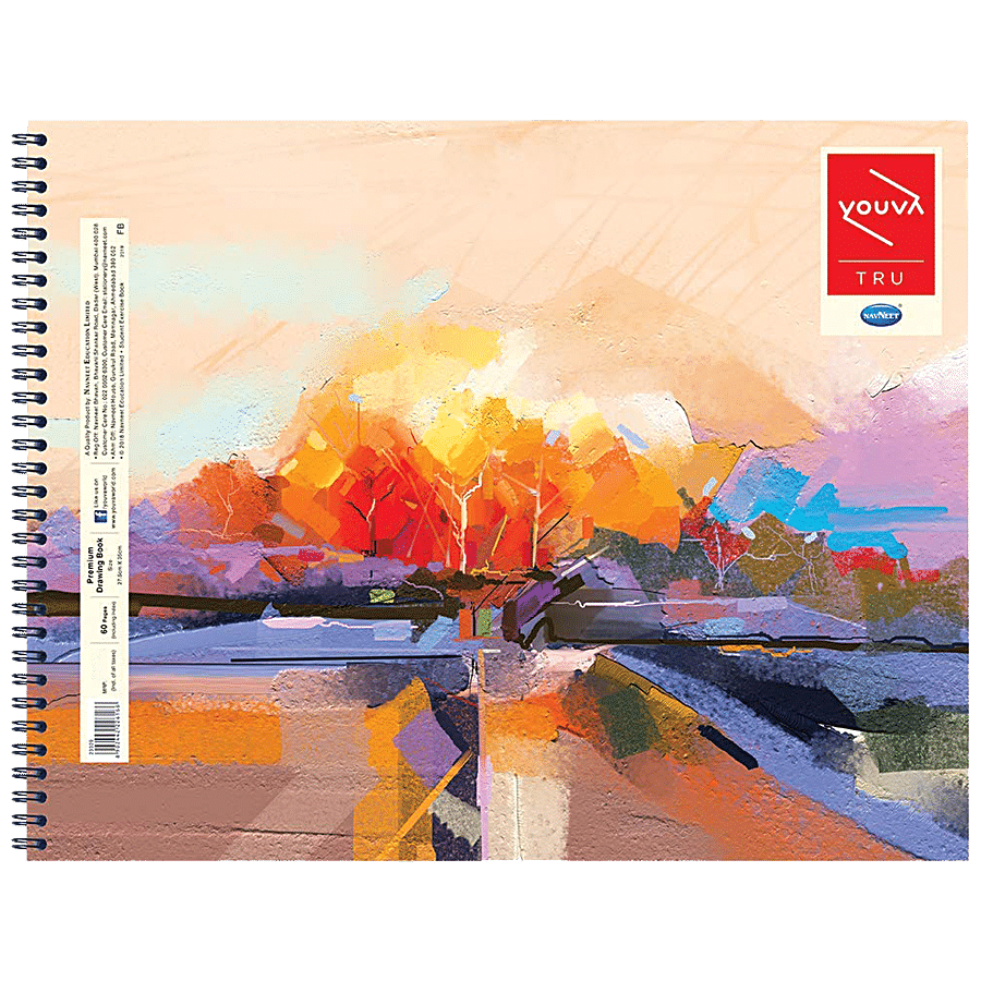 Navneet Youva Drawing Book -nSpiral Bound