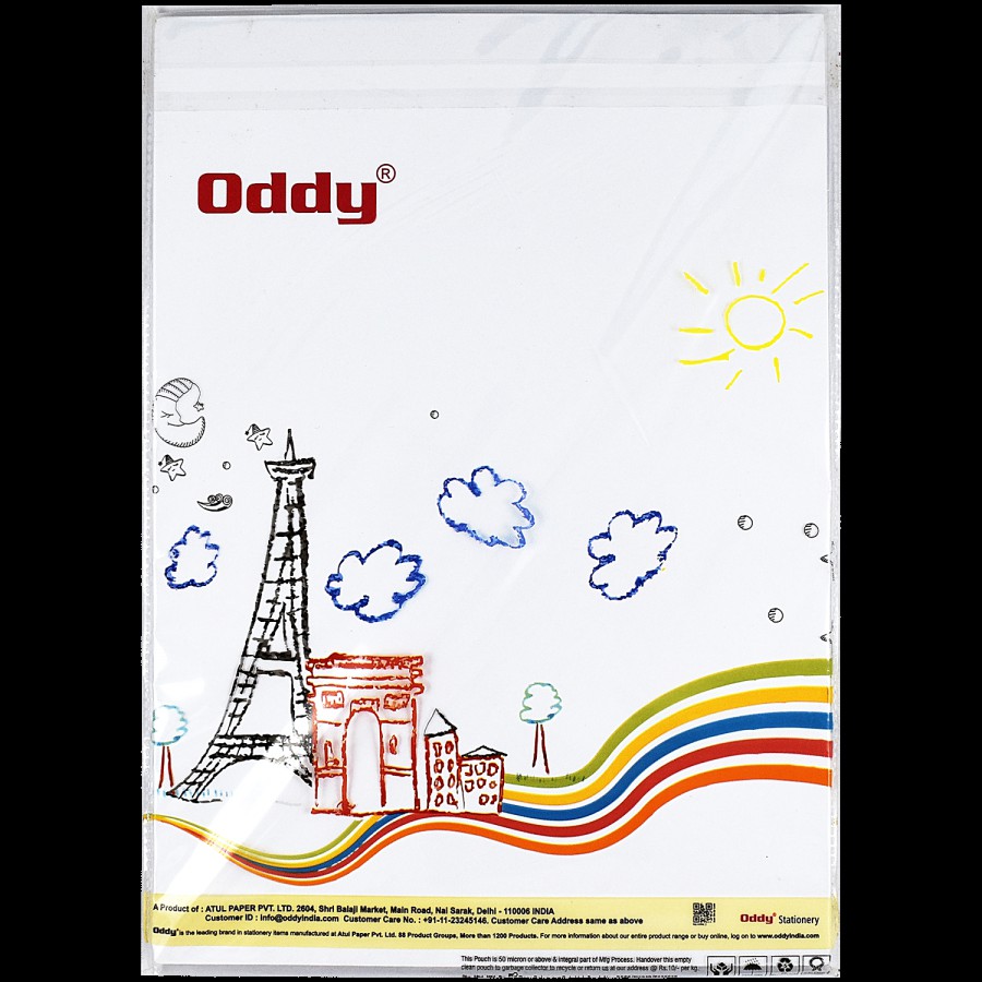 ODDY Ivory Multi Use Paper Sheets