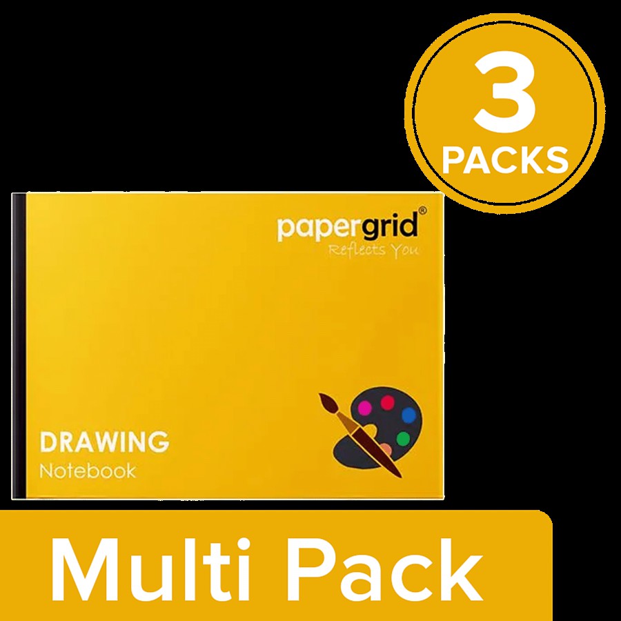 Papergrid A4 Drawing Book - 32 Pages