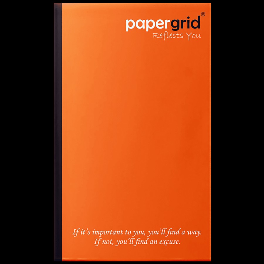 Papergrid Cut Size Notebook  - Single Line