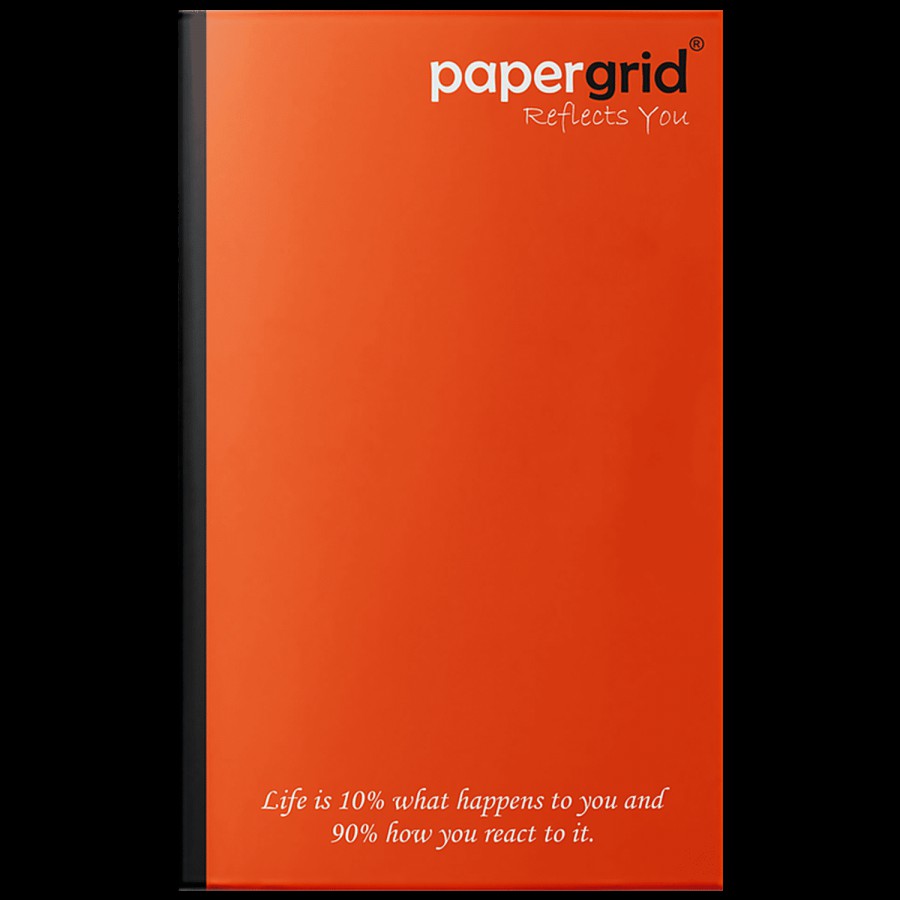 Papergrid Long Notebook - Unruled