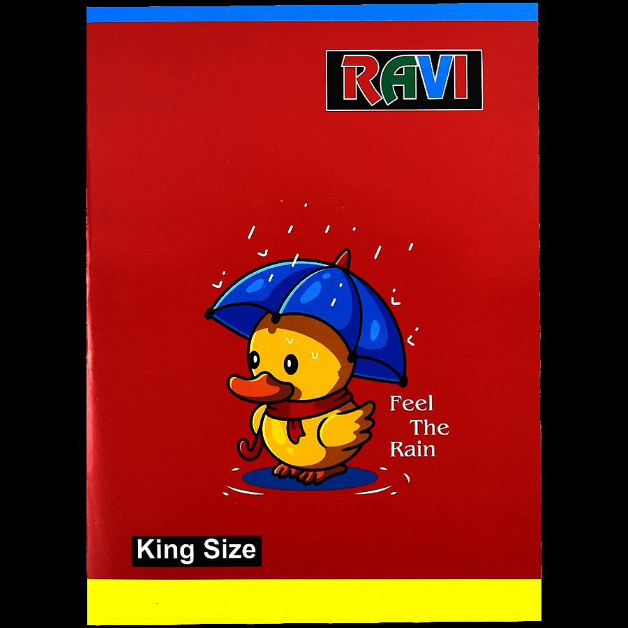 Ravi King Size Notebook - Unruled