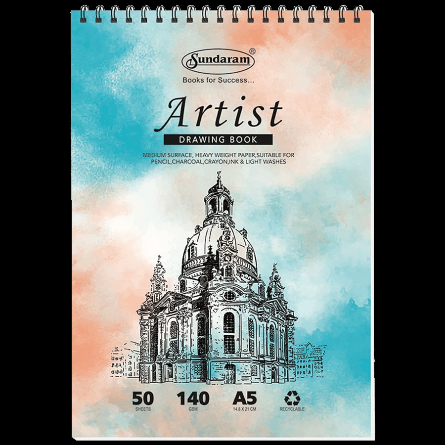 Sundaram Artist Drawing Book - A5