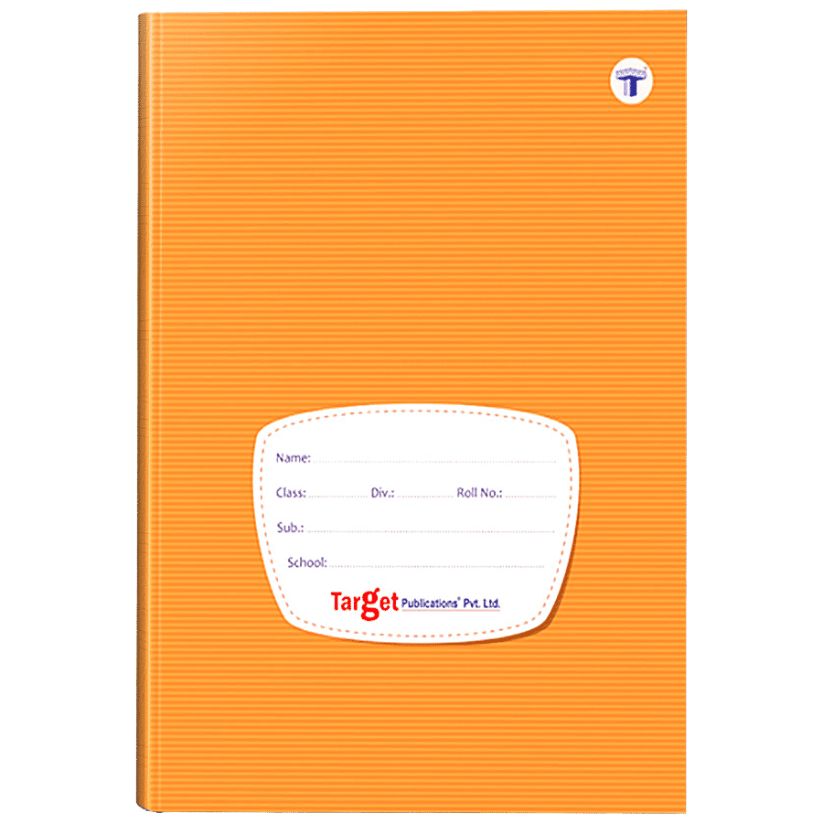 Target Publications Notebook - Unruled