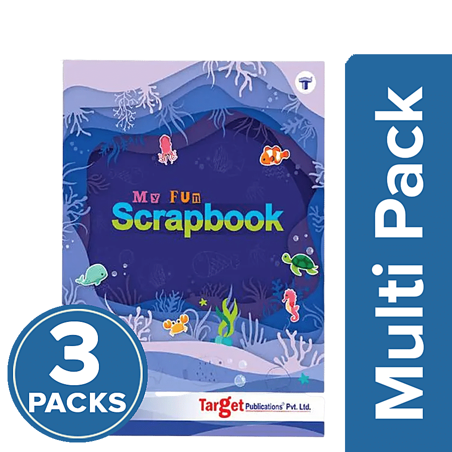 Target Publications Scrap Book - For Kids