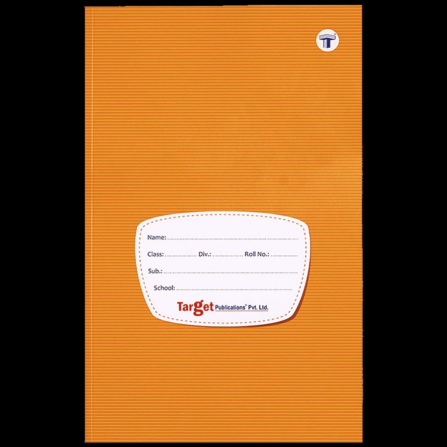 Target Publications Notebook - Ruled