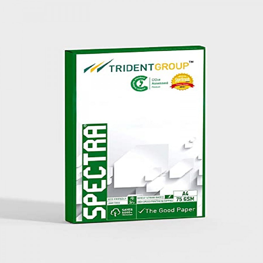 Trident Spectra A4 Size Copier/Printing Paper - 75 GSM