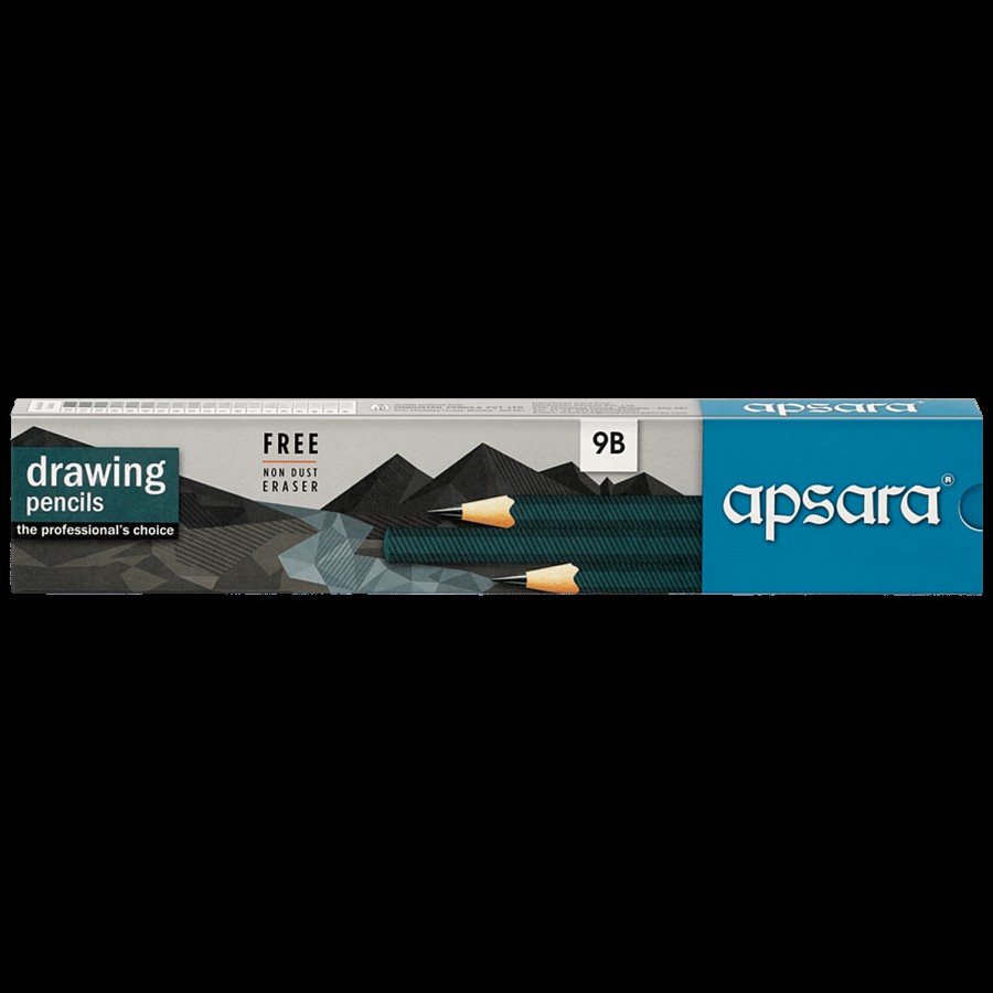 Apsara Drawing Pencils - 9B