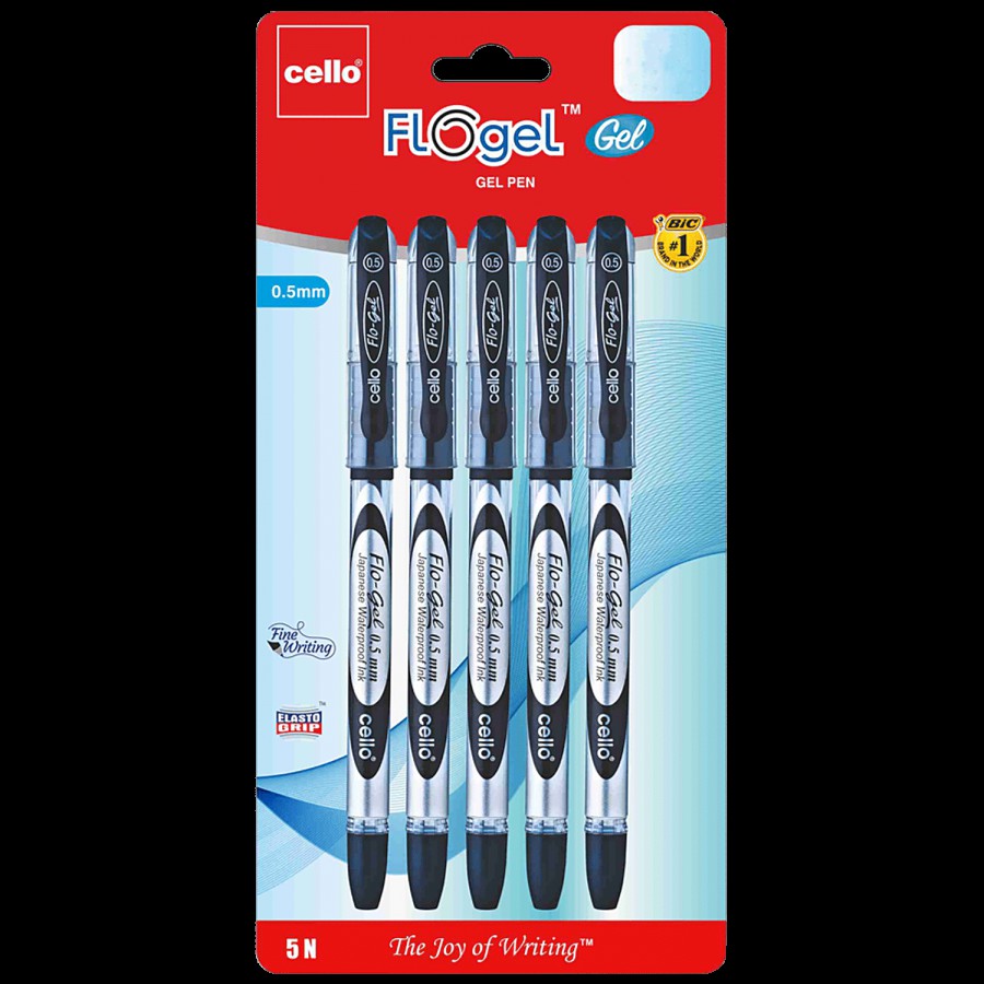 BIC Cello Flo Gelpen - Blue