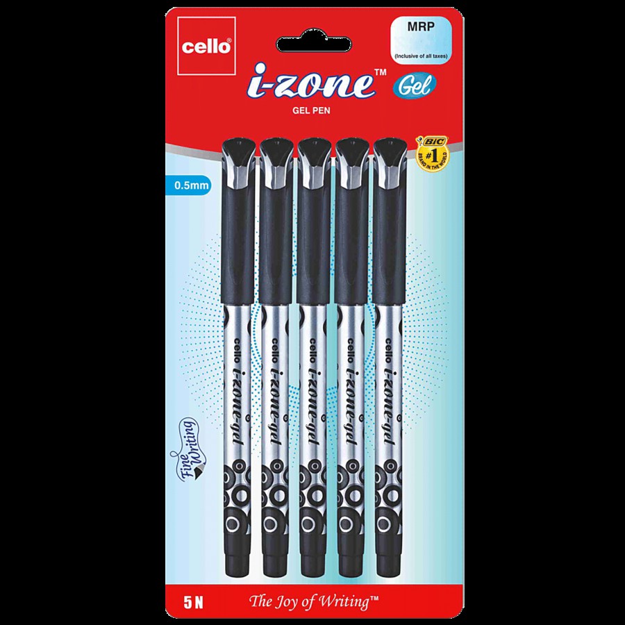 BIC Cello I-Zone Gel Pen - Blue