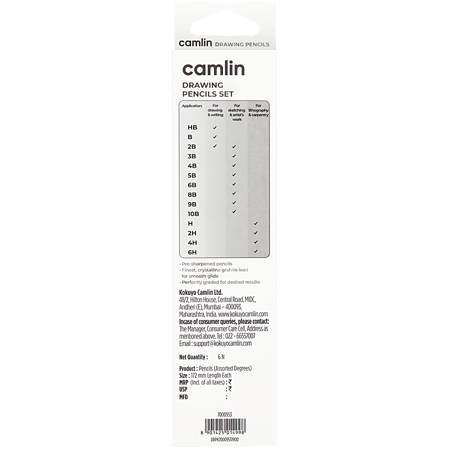 Camlin Drawing Pencil