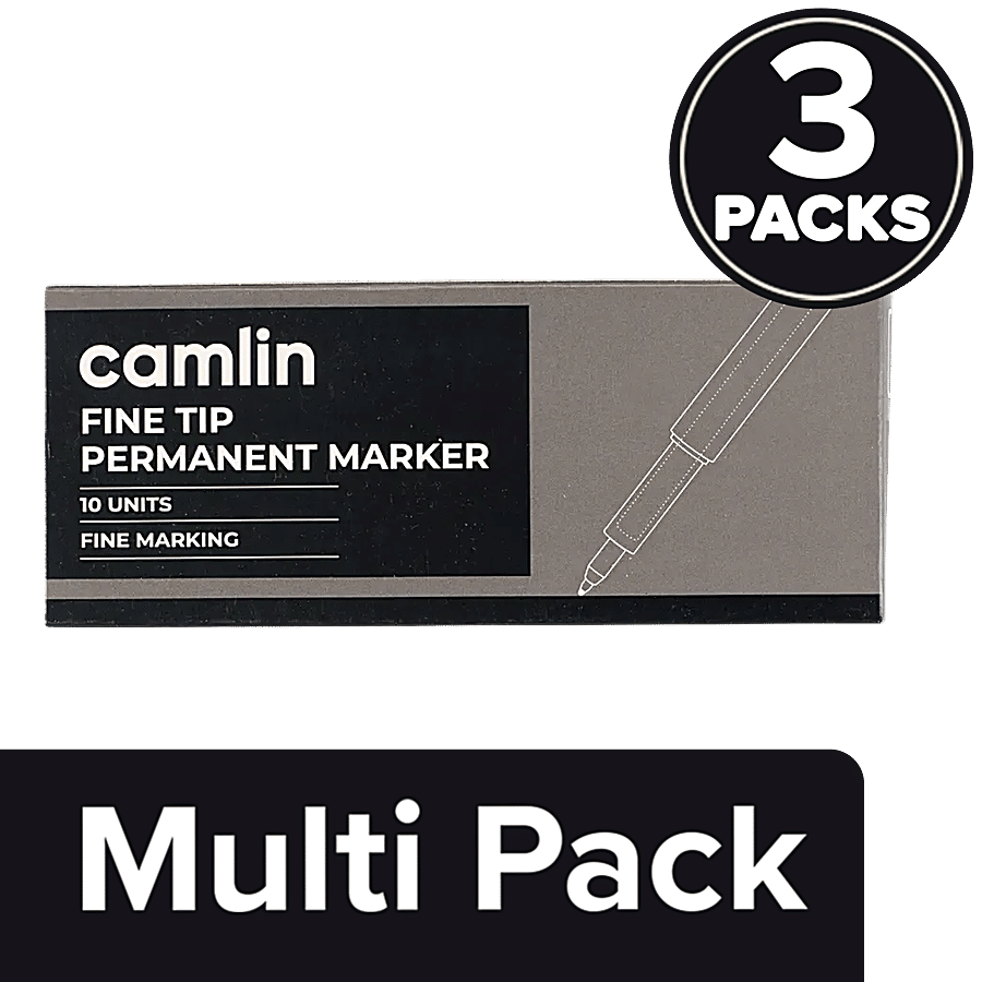 Camlin Kokuyo Marker Pen - Black