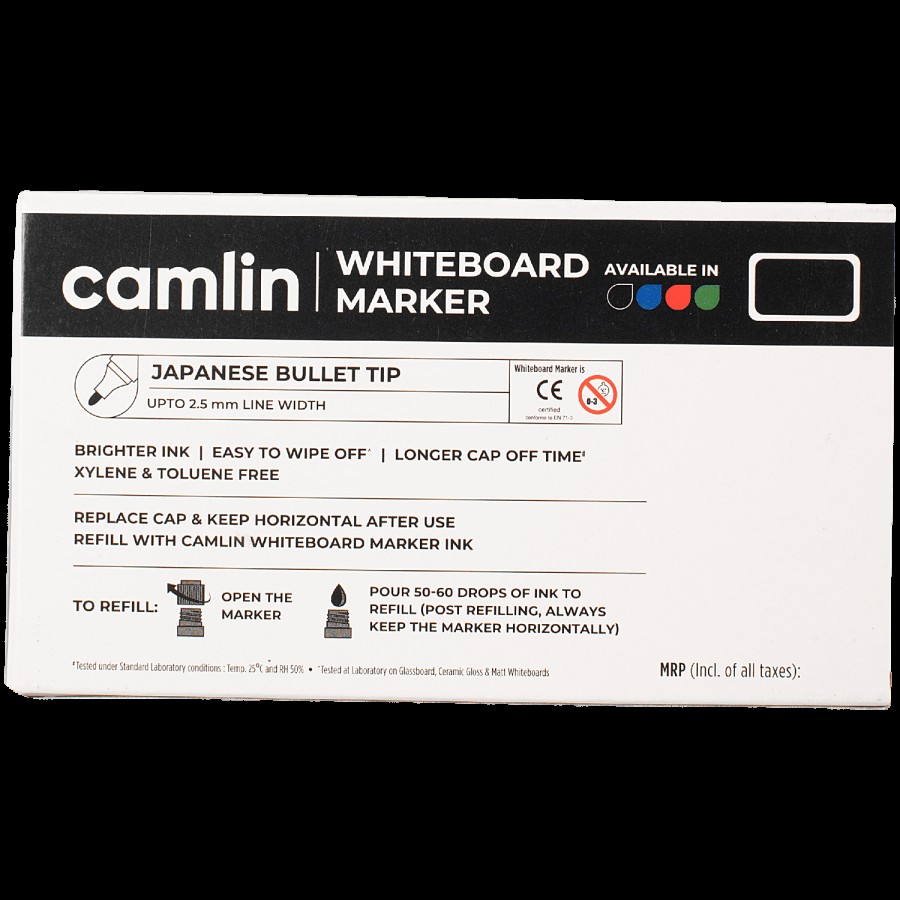 Camlin Kokuyo Whiteboard Marker Pen - Black