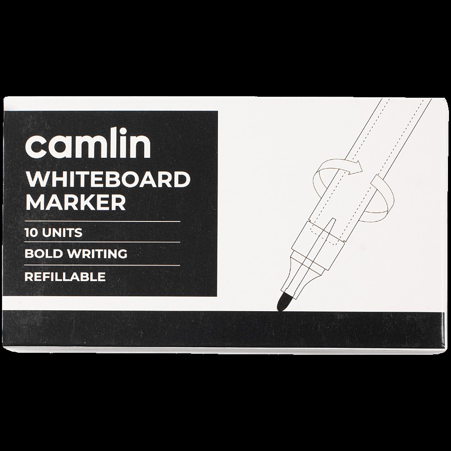 Camlin Kokuyo Whiteboard Marker Pen - Black