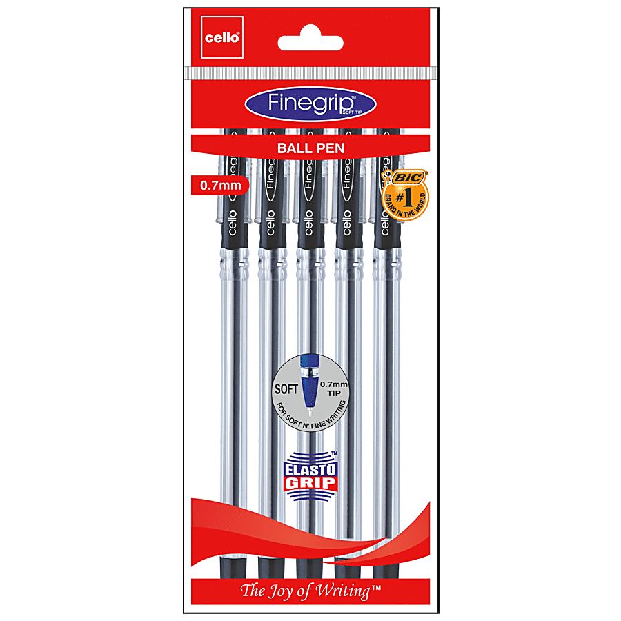 Cello Finegrip Ball Pen - Black