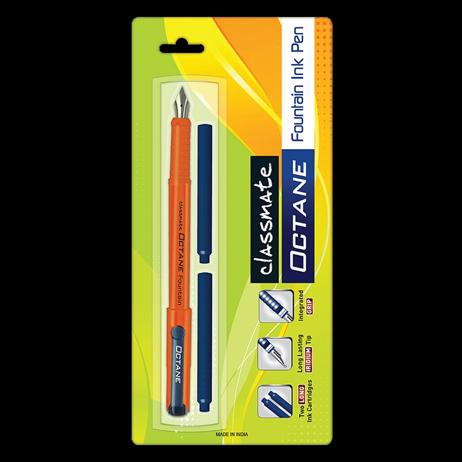 Classmate Octane Fountain Pen - Blue