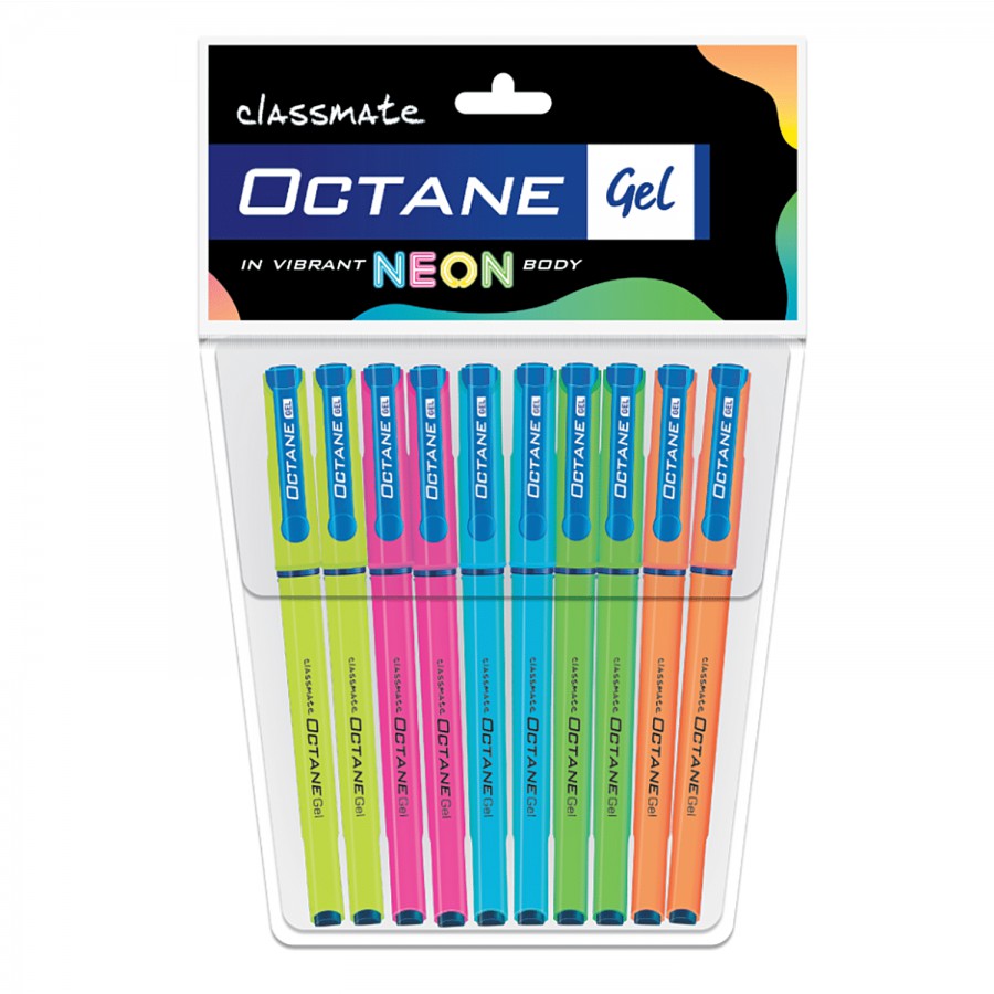 Classmate Octane Gel Neon Series - Blue