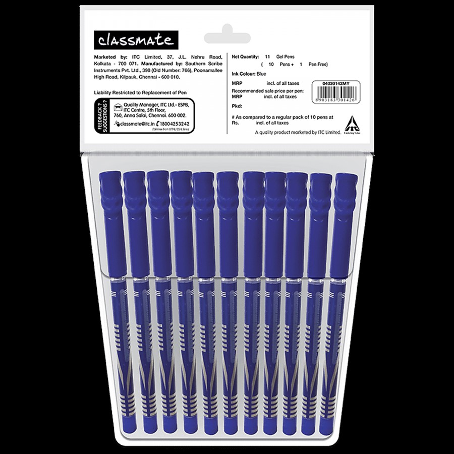 Classmate Octo Glid - Gel Pen (Blue)