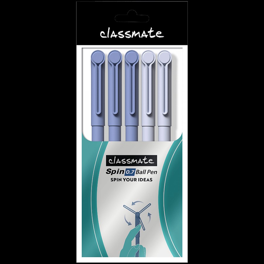 Classmate Spin 0.7 Ball Pen - Blue