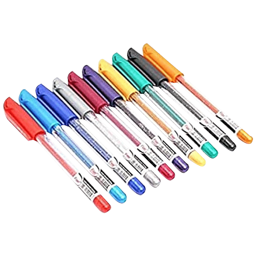 Flair Glitter Extra Sparkle Gel Pens - For Smooth Writing