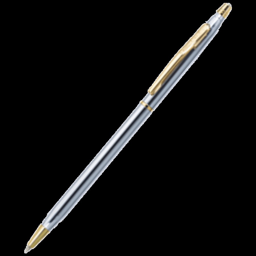 Flair Pierre Cardin Kriss White Gold Ball Pen - For Smooth Writing