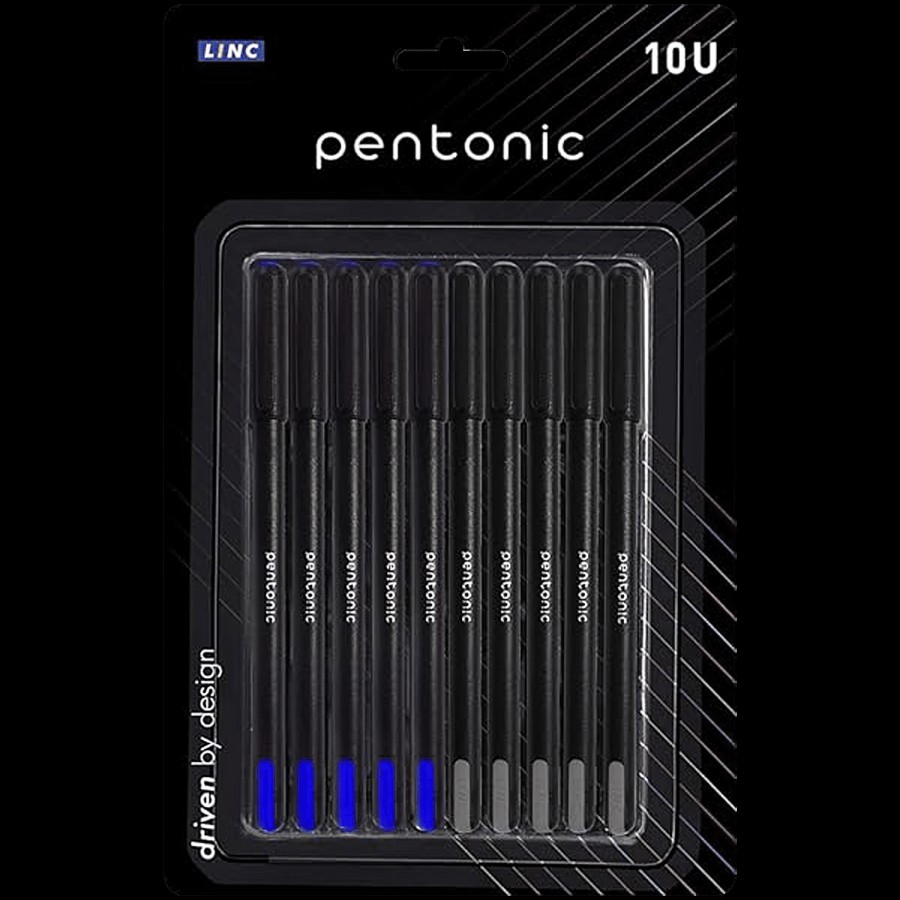 Linc Pentonic Ball Pens - Blue & Black Ink