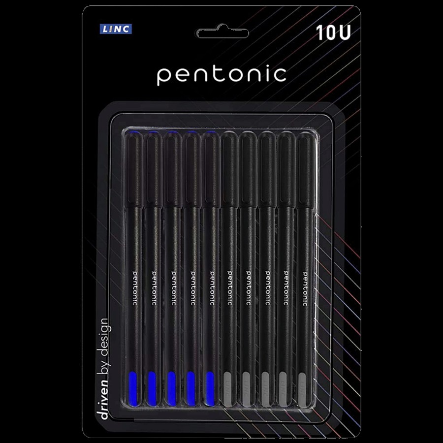 Linc Pentonic Gel Pen - Black & Blue Ink