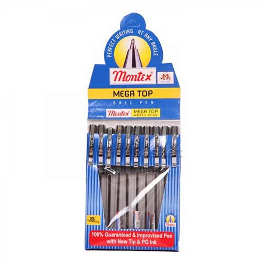 Montex Mega Top Ball Pen - Blue