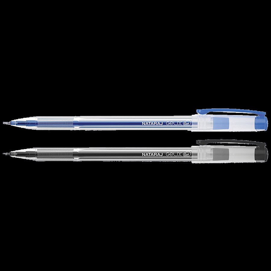 Nataraj Gelix II Gel Pen - Comfortable Grip