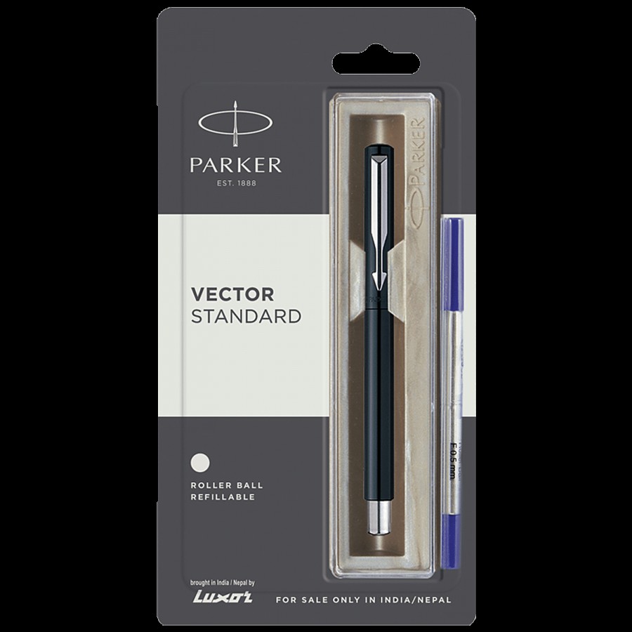 Parker Roller Ball Pen - Chrome Trim