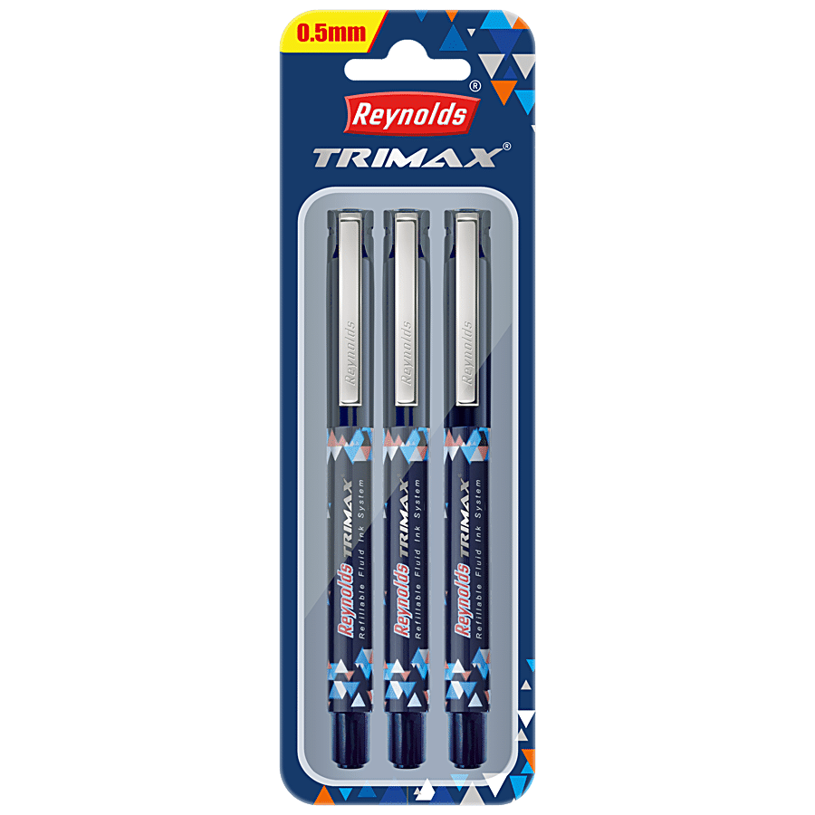 Reynolds Trimax Pen - Blue Ink