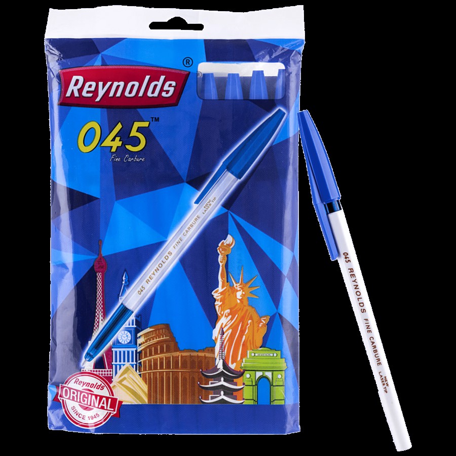 Reynolds 045 Ball Pen Set - Blue