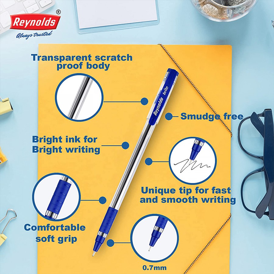 Reynolds Brite Ball Pen Set - Blue