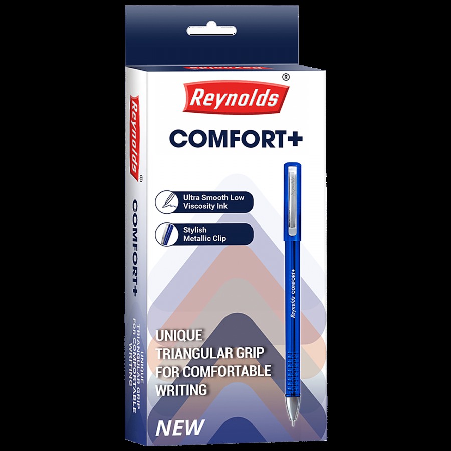 Reynolds Comfort+ Ball Pen - Blue