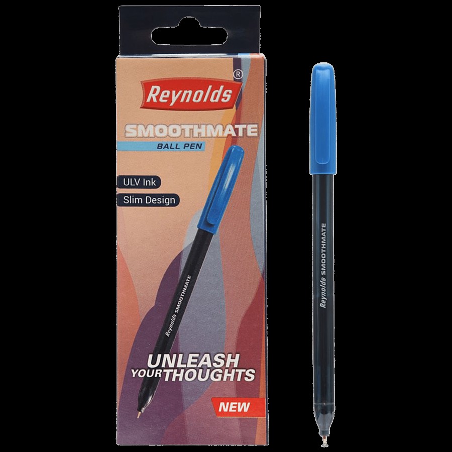 Reynolds Smoothmate Ball Pen - ULV Ink For Smooth Writing