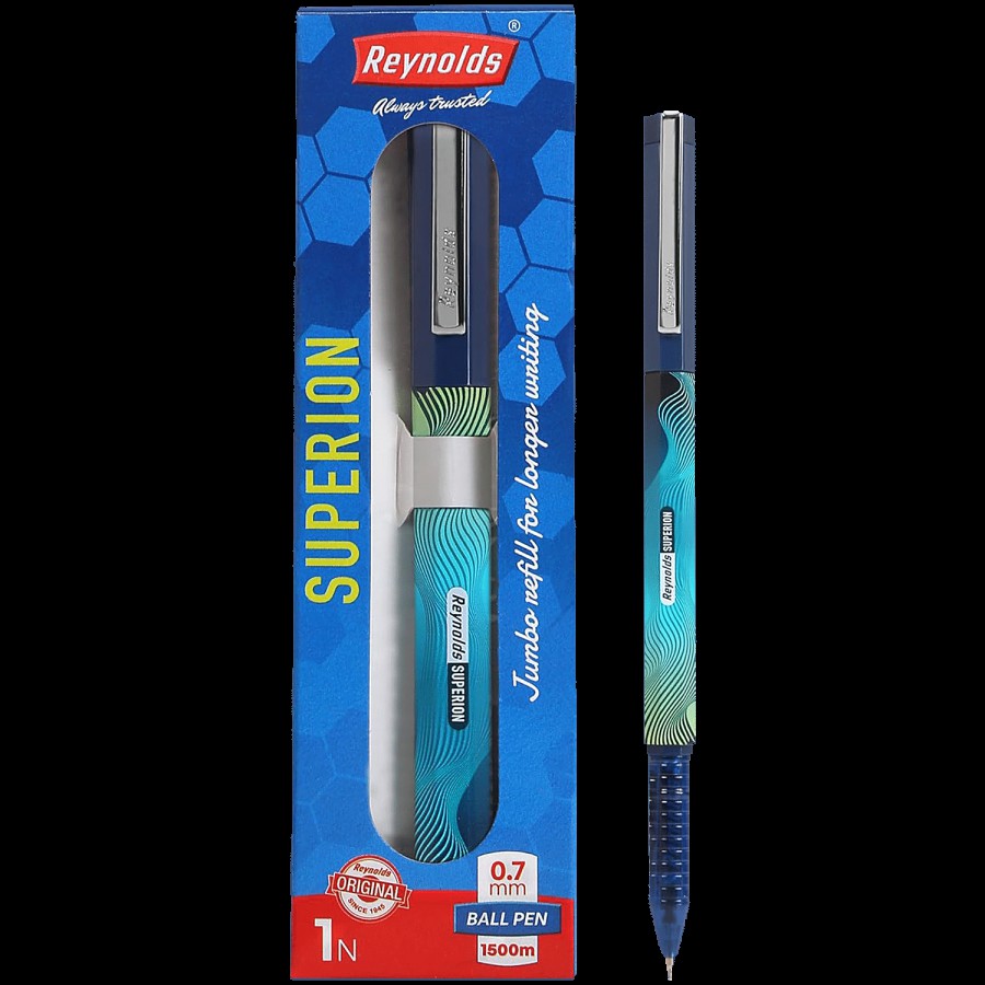 Reynolds Superion Ball Point Pen - Blue Ink