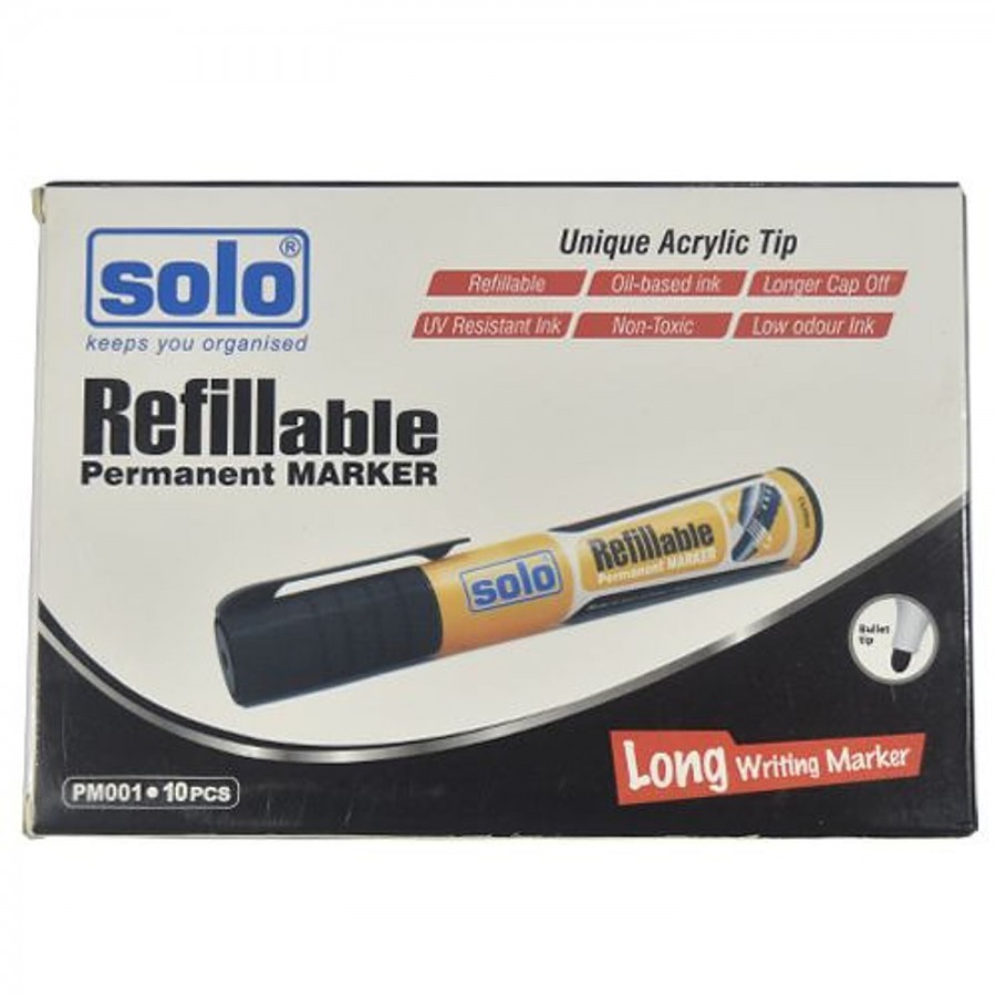 Solo Permanent Marker - Black