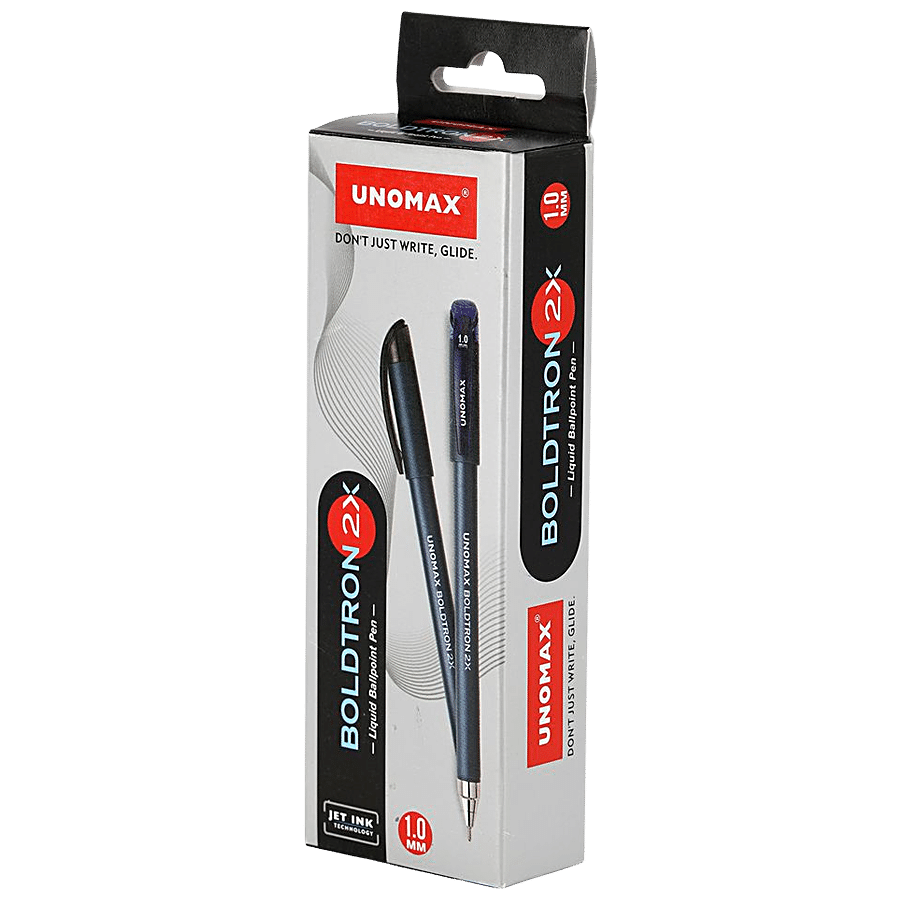 Unomax Boldtron 2X Liquid Ball Pen - Jet Ink