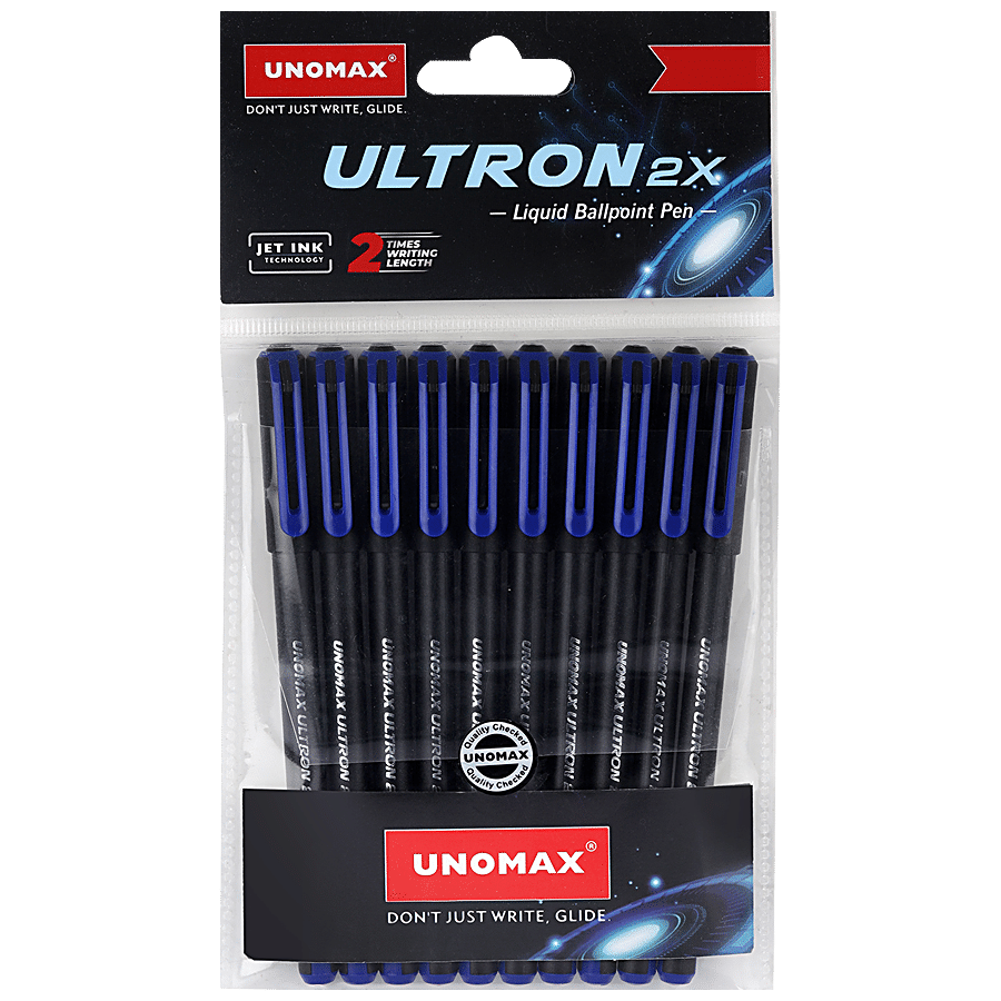 Unomax Ultron 2X Liquid Ball Pen - Jet Ink