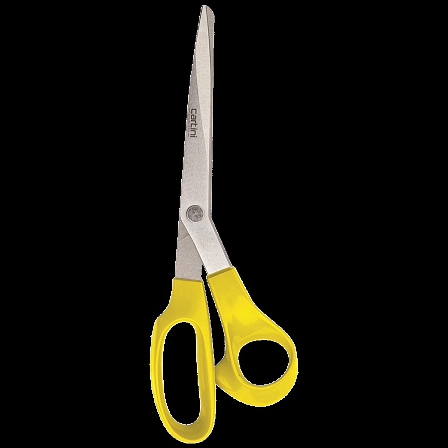 Cartini by Godrej Stainless Steel Precision Craft Scissors With Yellow Handle