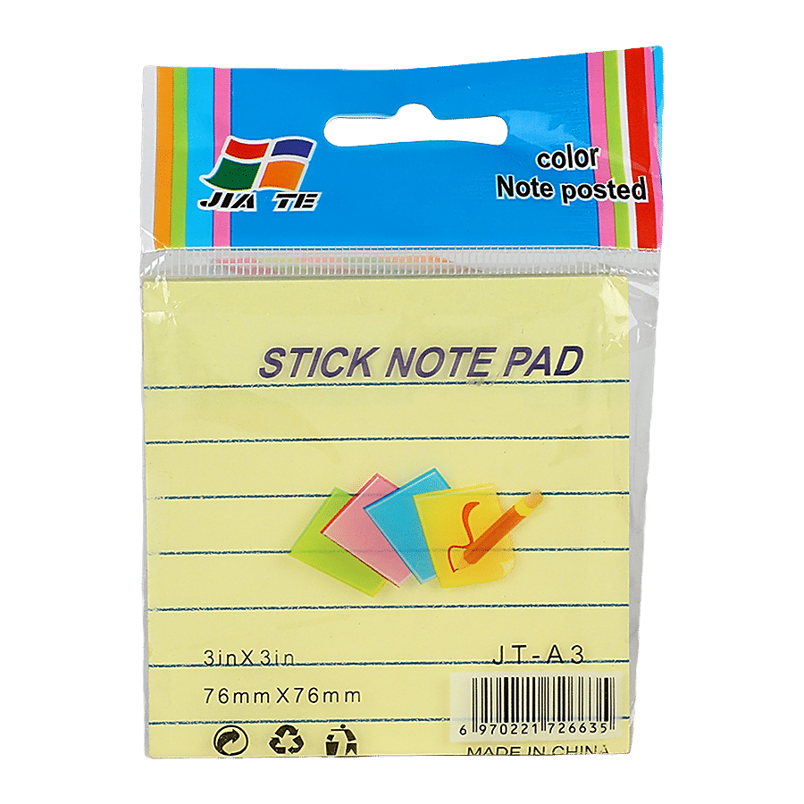 DP Yellow Sticky Notes - Paper