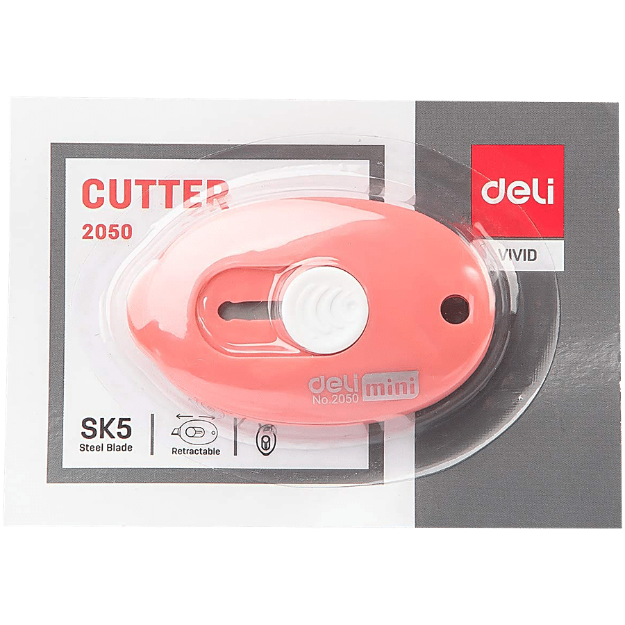 Deli Cutter 2050 Pocketable Mini Cutter - Pink