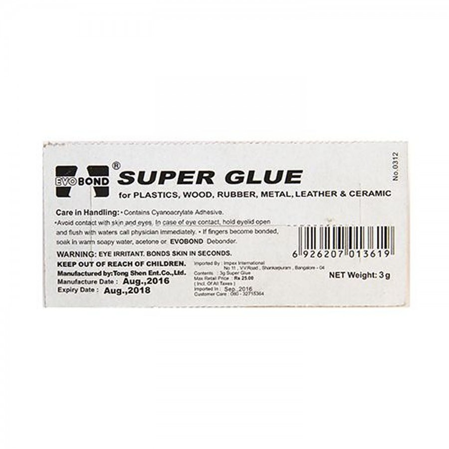 Evo bond Super Glue