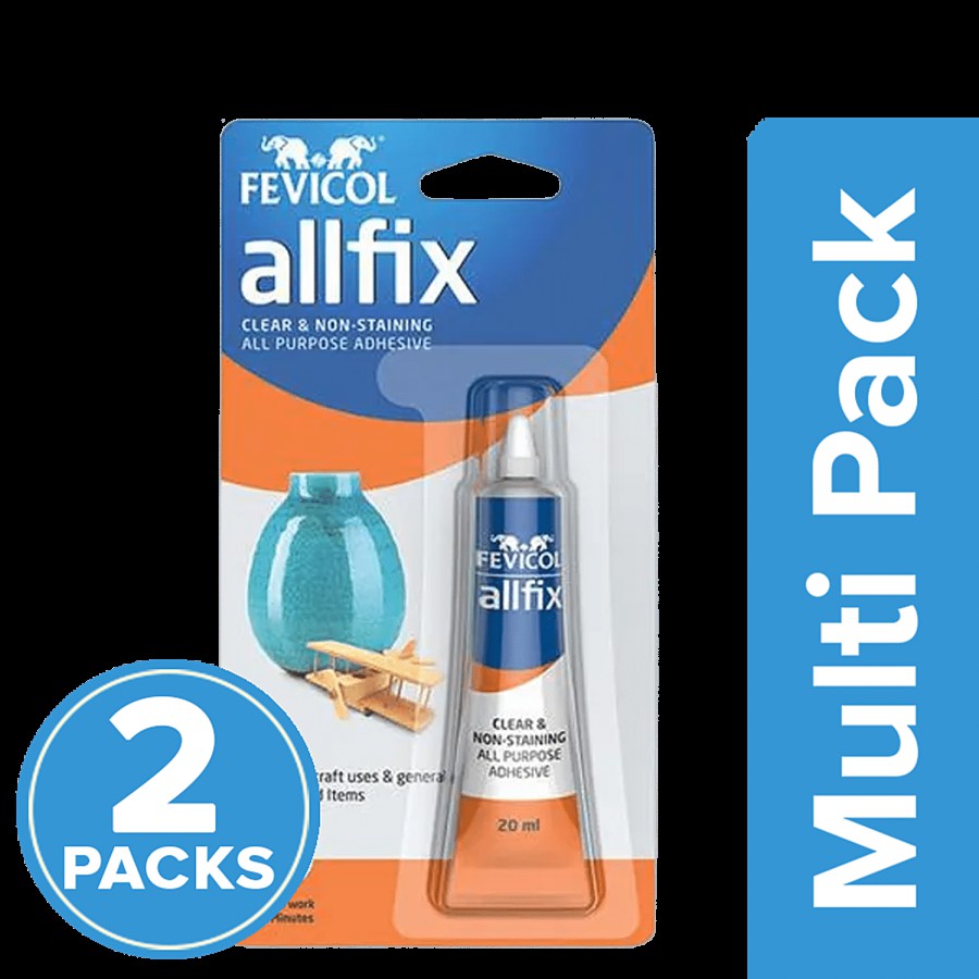 Fevicol Allfix Clear & Non-Staining All Purpose Adhesive