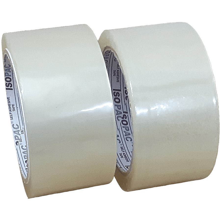 ISOPAC - Versatile Suppliers Self-Adhesive BOPP Packing Tape - Transparent