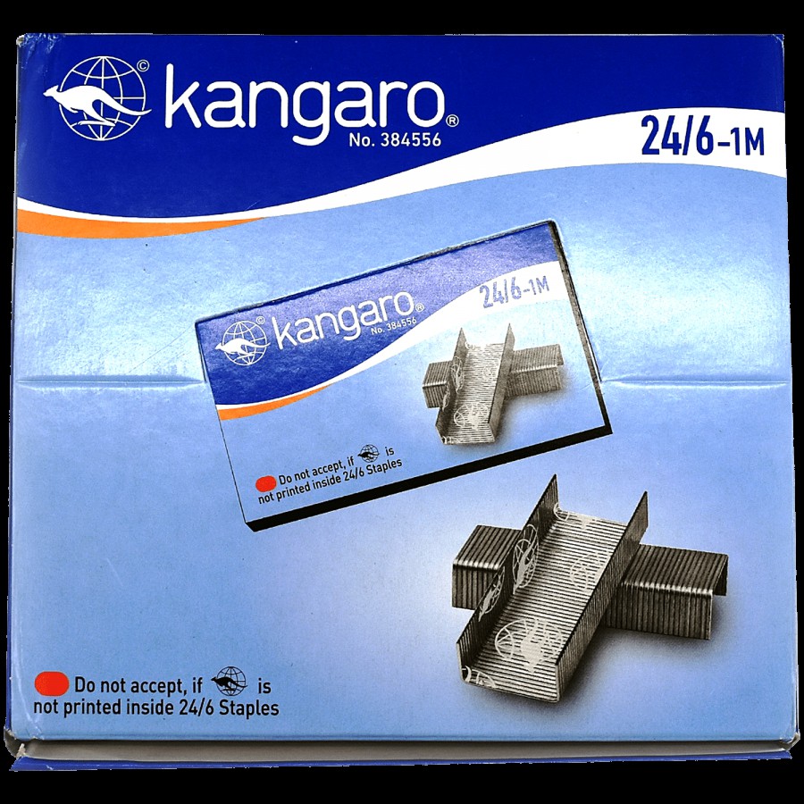 Kangaroo Stapler Pin Pack - 24/6