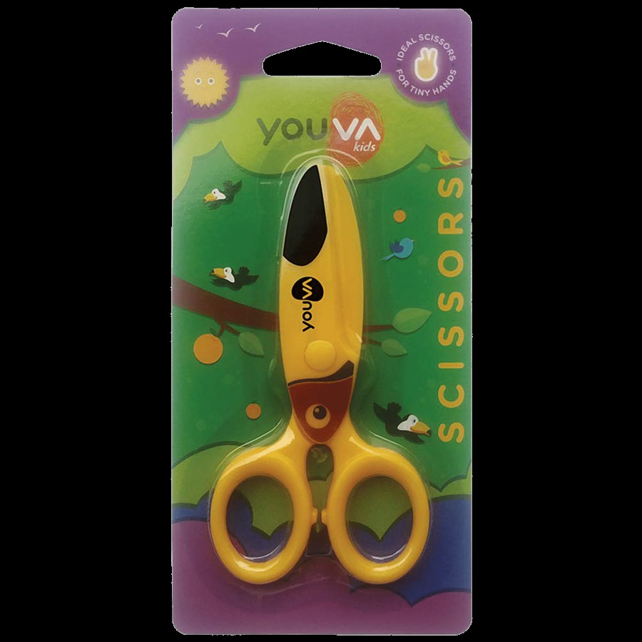 Navneet Youva Kids Scissors - With Animal Design