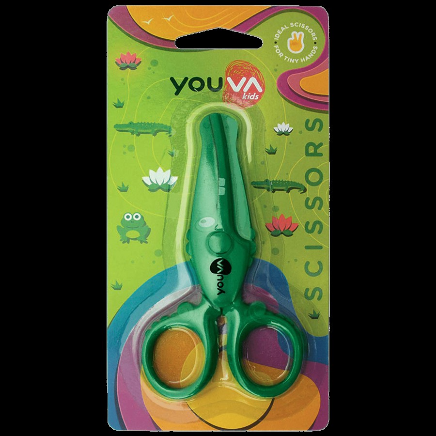 Navneet Youva Kids Scissors - With Animal Design